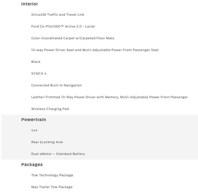 Ford F-150 Lightning Co-Pilot 360 Active Options - What am I missing here? 1655491707538