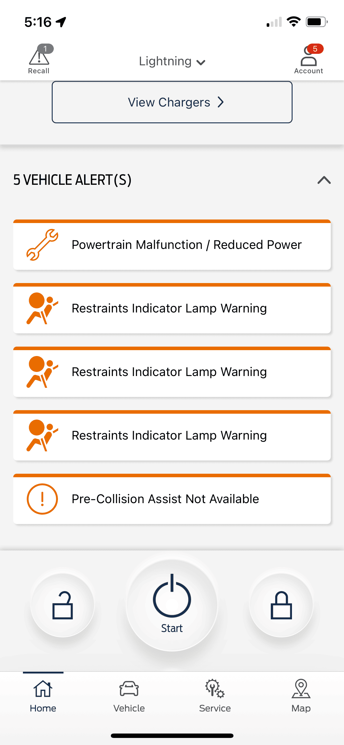 Ford F-150 Lightning Pre-Collision Assist not available error 87CB4622-781F-4437-BE8A-72AD46132BF3