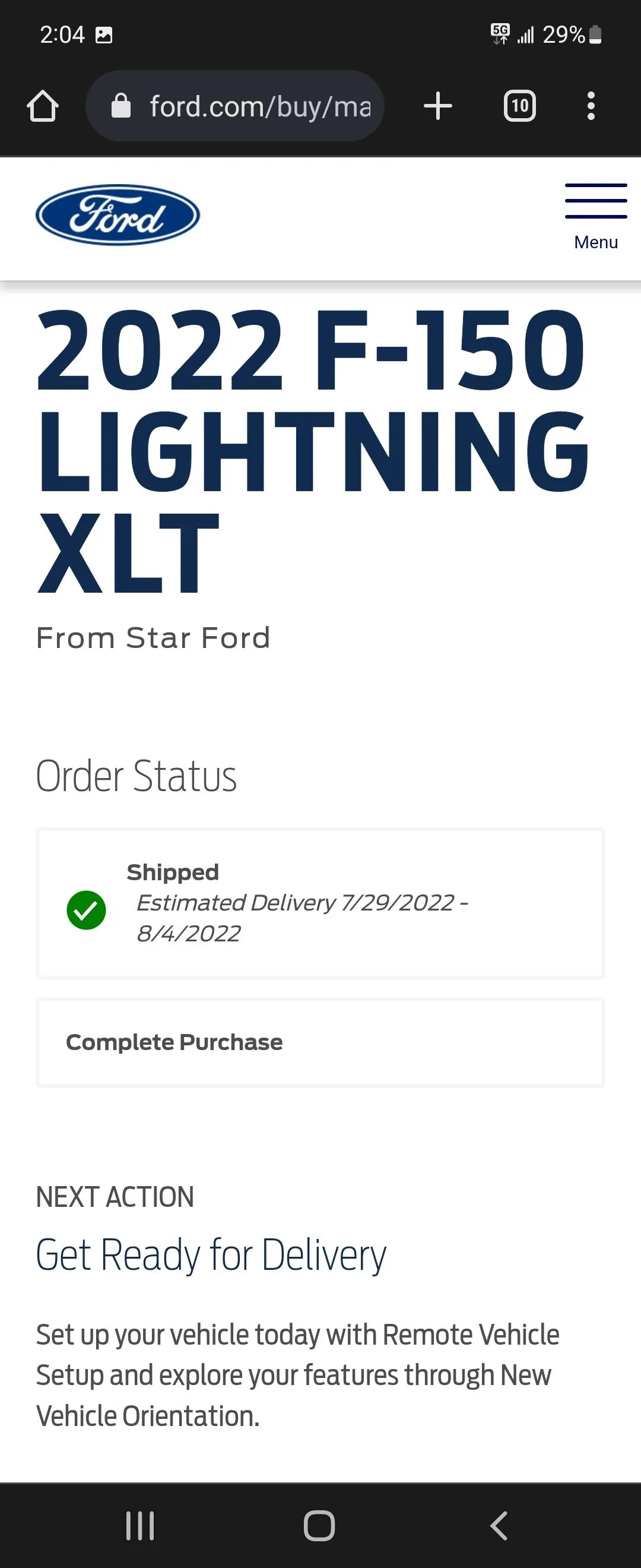Ford F-150 Lightning ✅  6/13 Lightning Build Week Group Screenshot_20220707-020413_Chrom