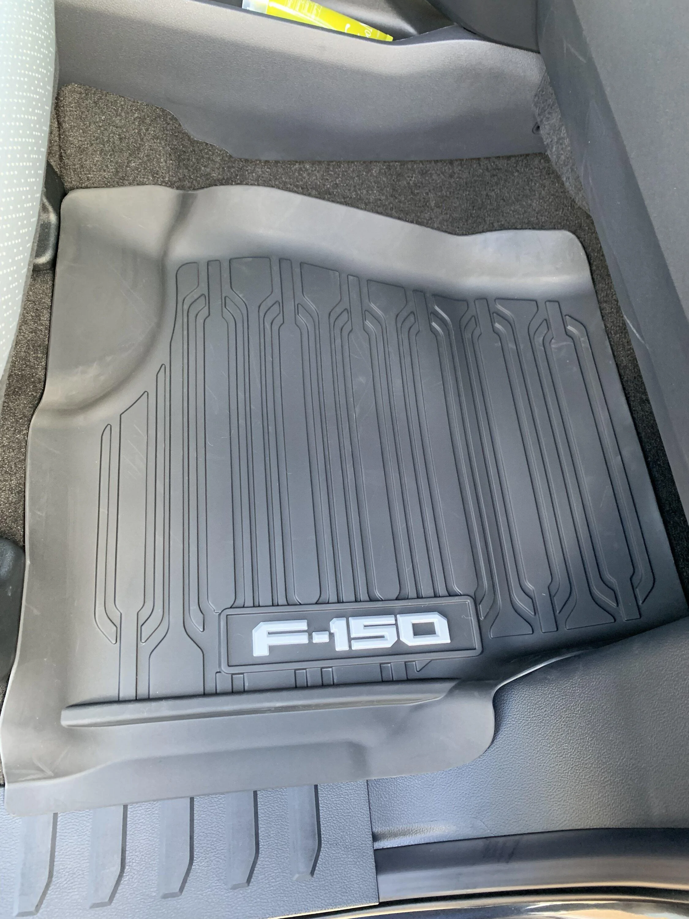 Ford F-150 Lightning Floor Mats available for order from factory 953D6E6E-70A6-42CB-8F2C-4228ECB6AB28