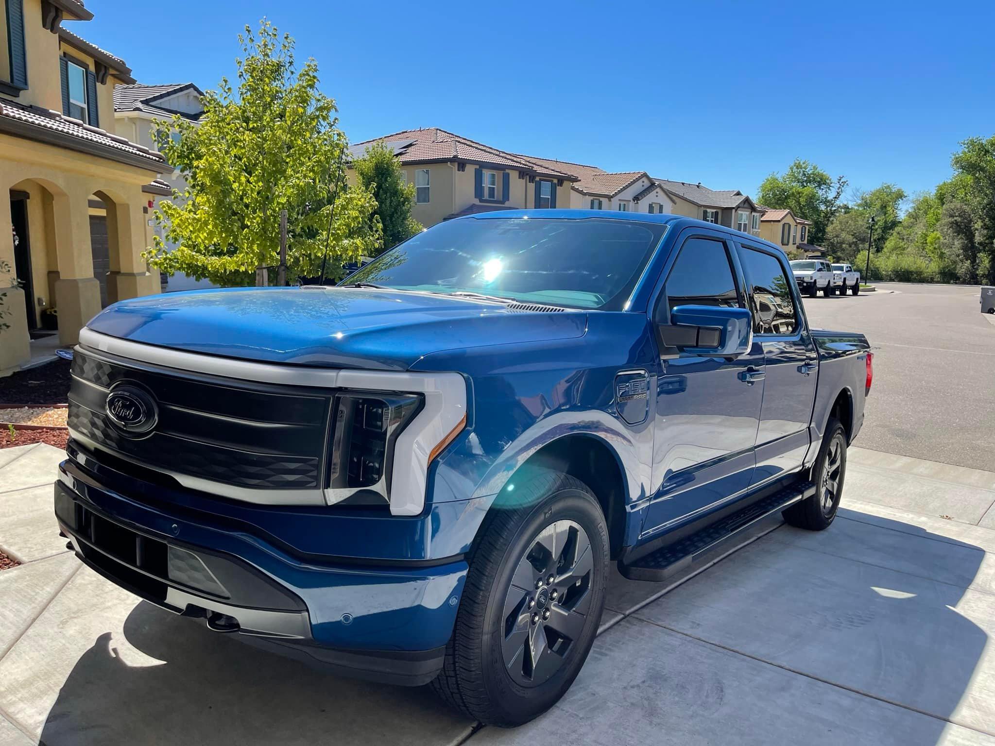Ford F-150 Lightning ATLAS BLUE F-150 Lightning Photos & Club 292507438_5431923190198637_3717151789352309517_n