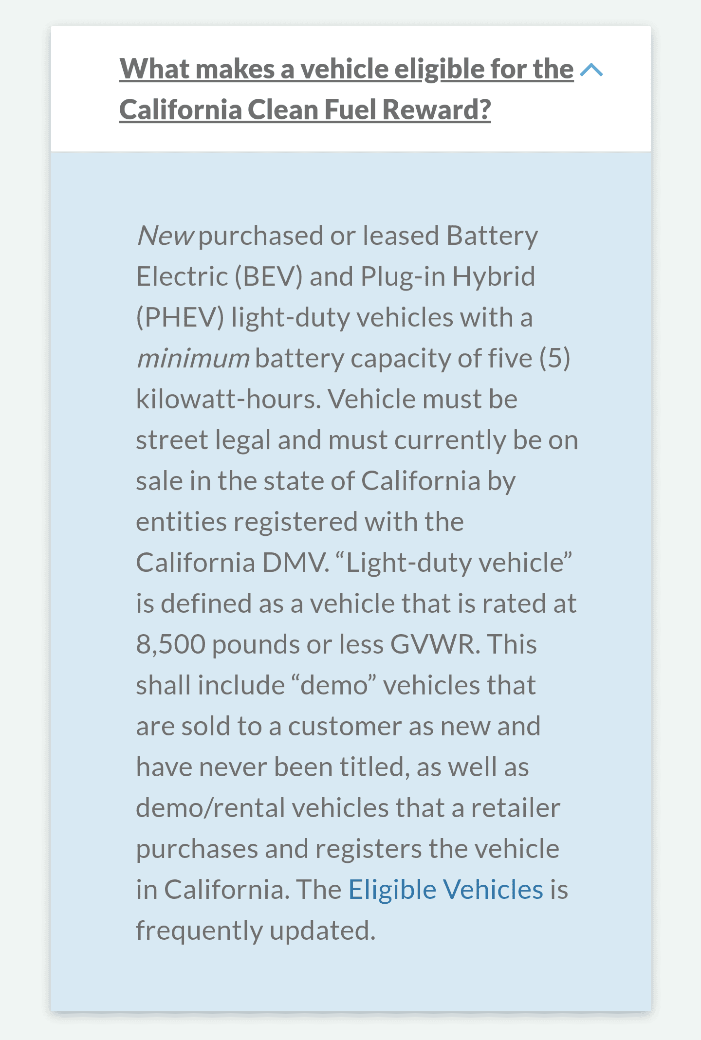 Ford F-150 Lightning All Lightning models qualify for California Clean Vehicle Rebate Project - CVRP $2k Rebate Screenshot_20220714-204116
