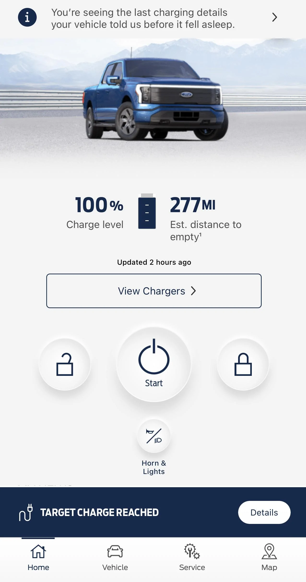 Ford F-150 Lightning 277 miles at 100% charge wtf 9D3178EF-E8EC-4437-A226-777022480AEC