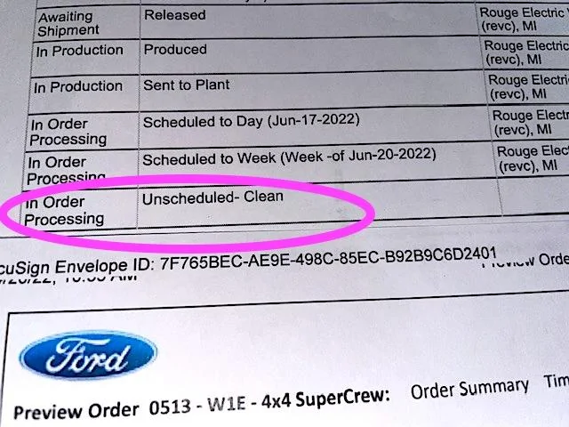 Ford F-150 Lightning Wave 7 Orders & Allocations --Phone Call from Dealer IMG_9268