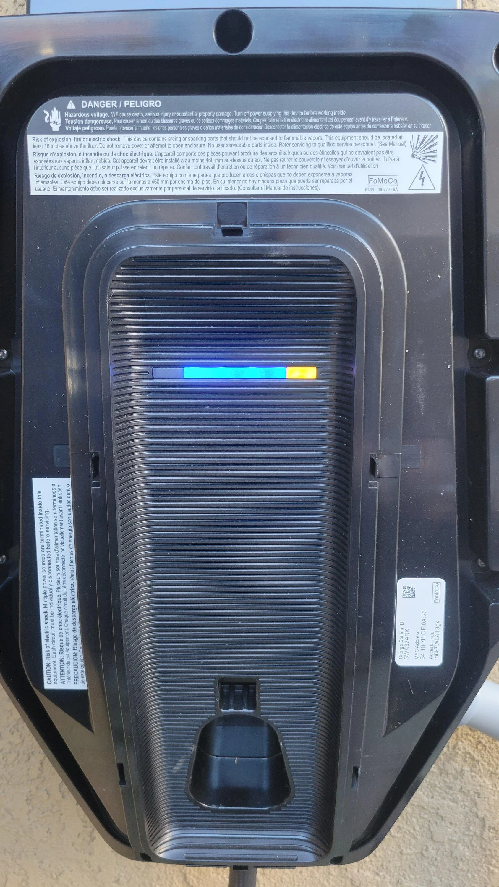 Ford F-150 Lightning Charge Station Pro Problems 20220720_180532