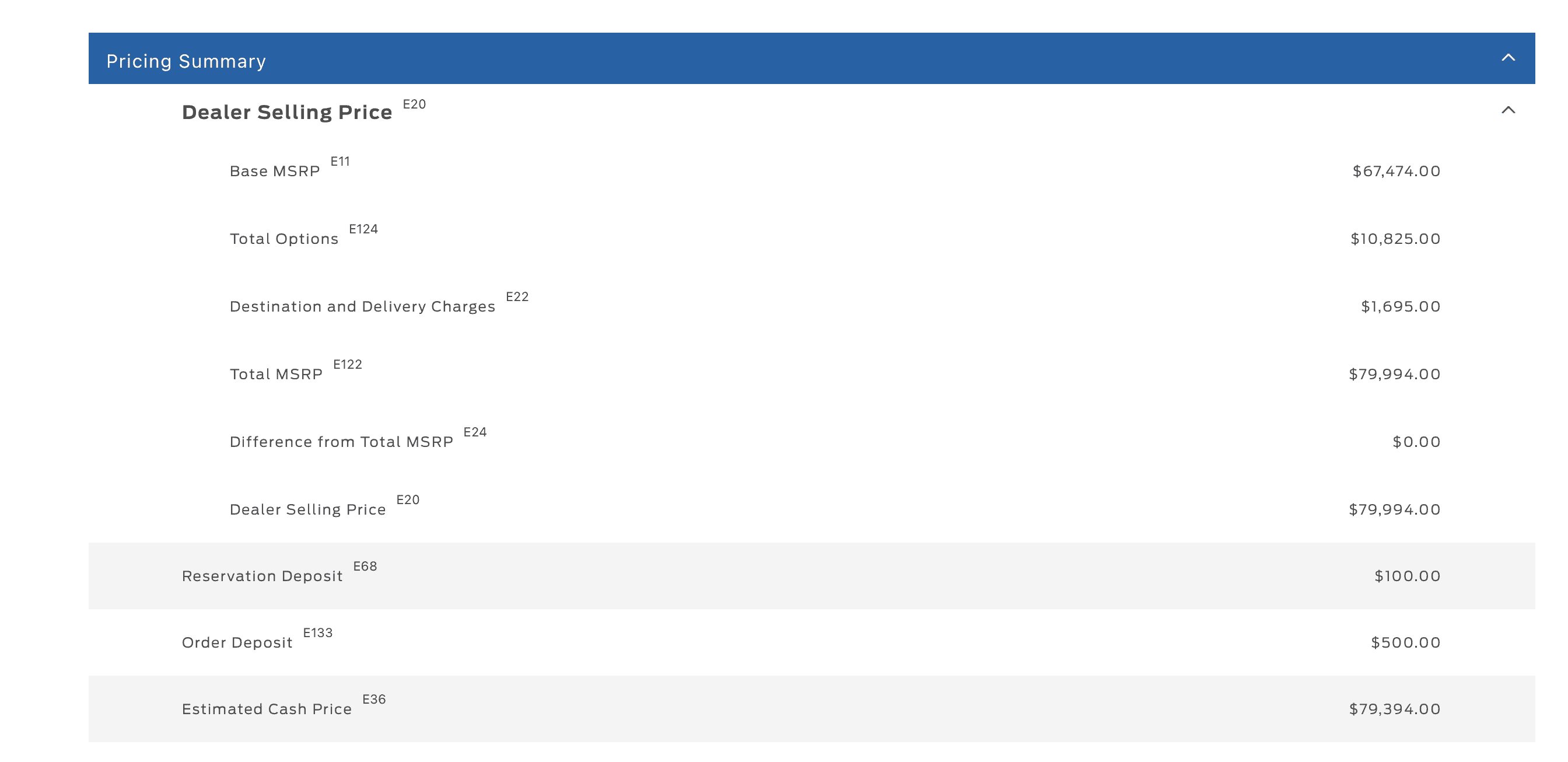 Ford F-150 Lightning Delivery-- where does deposit show up on the purchase order? Screen Shot 2022-07-21 at 11.13.30 AM