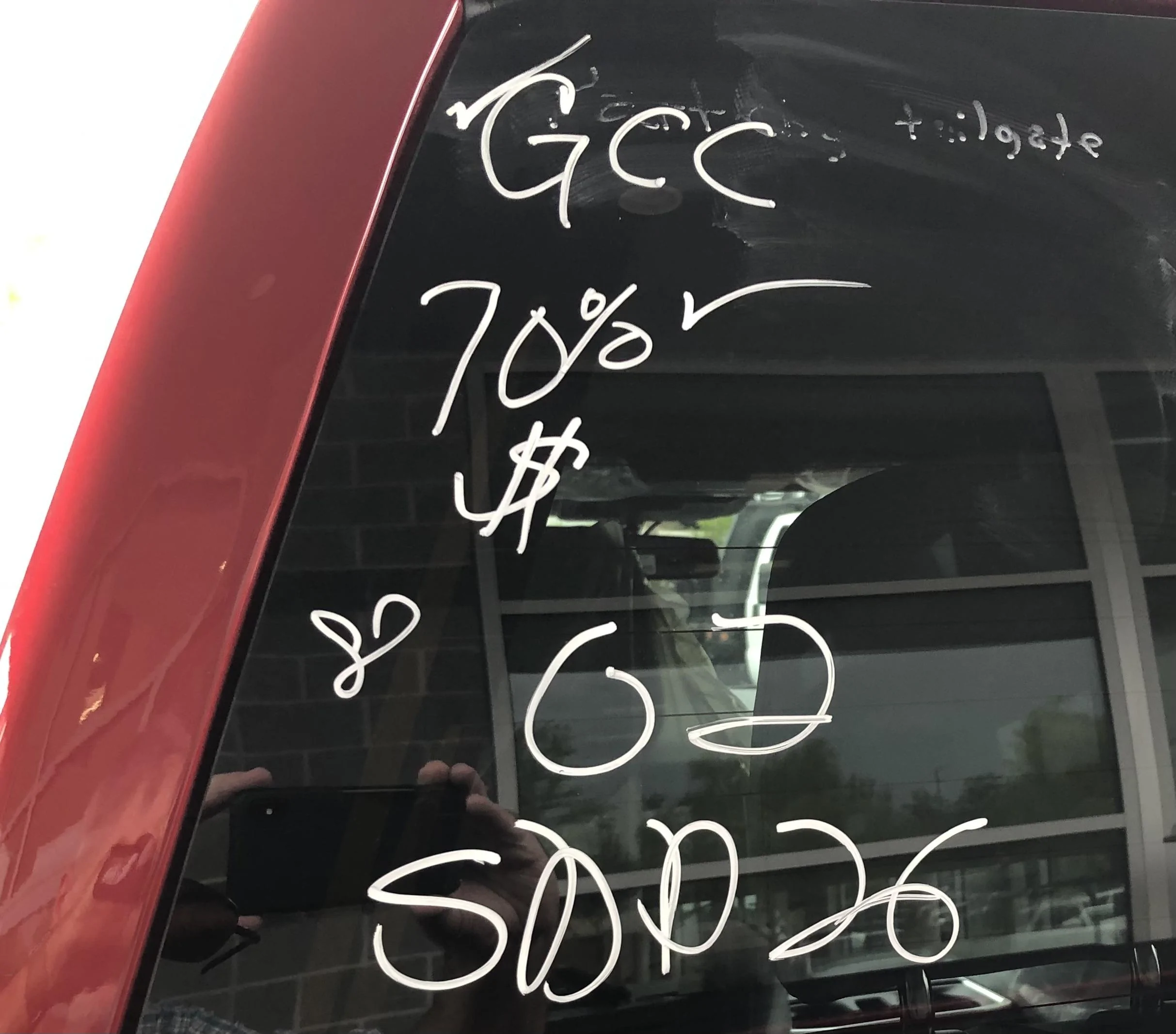 Ford F-150 Lightning Rear Window Codes & Lucky Delivery Hauler Viewing Lightning Rear Window Codes