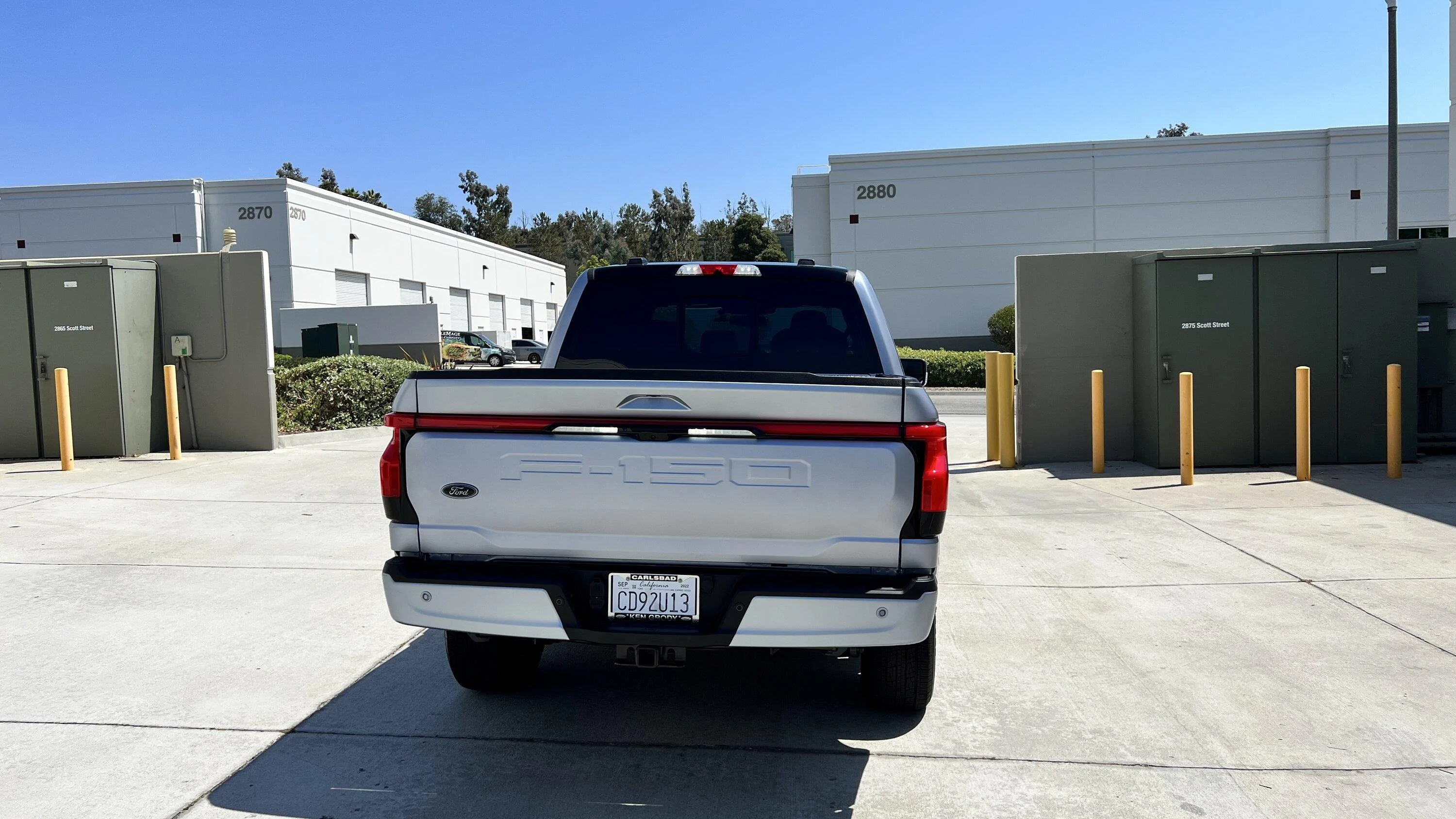 Ford F-150 Lightning Iced Blue Silver Lightning Build. Mods: PPF matte finish, Line-X, gloss black painted grille, black wrapped roof, wheels 826117a5-b6da-4e42-b55e-245e6798574c-jpeg