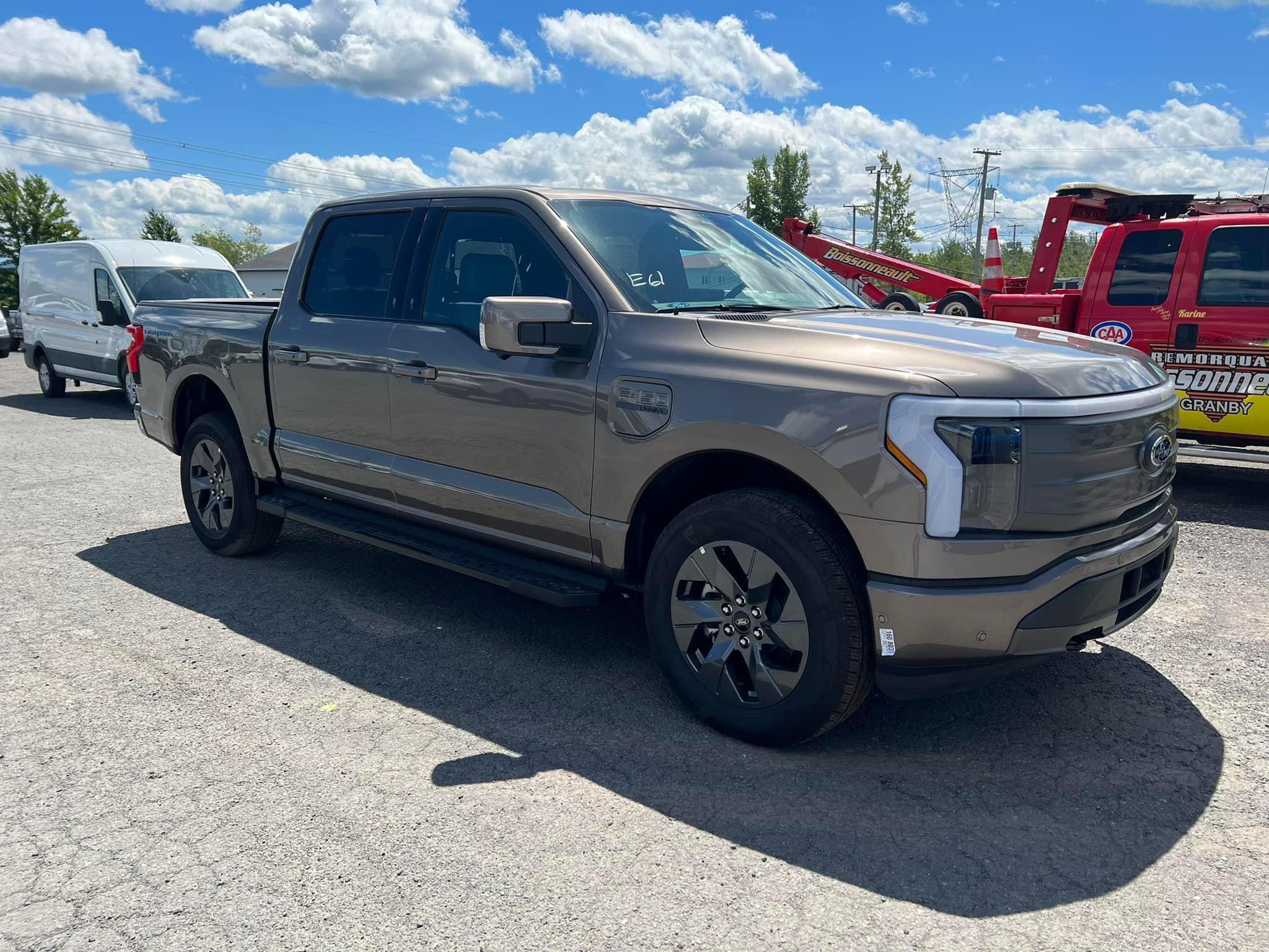 Ford F-150 Lightning STONE GRAY F-150 Lightning Photos & Club 296324335_10160380818114579_2639514432849452331_n