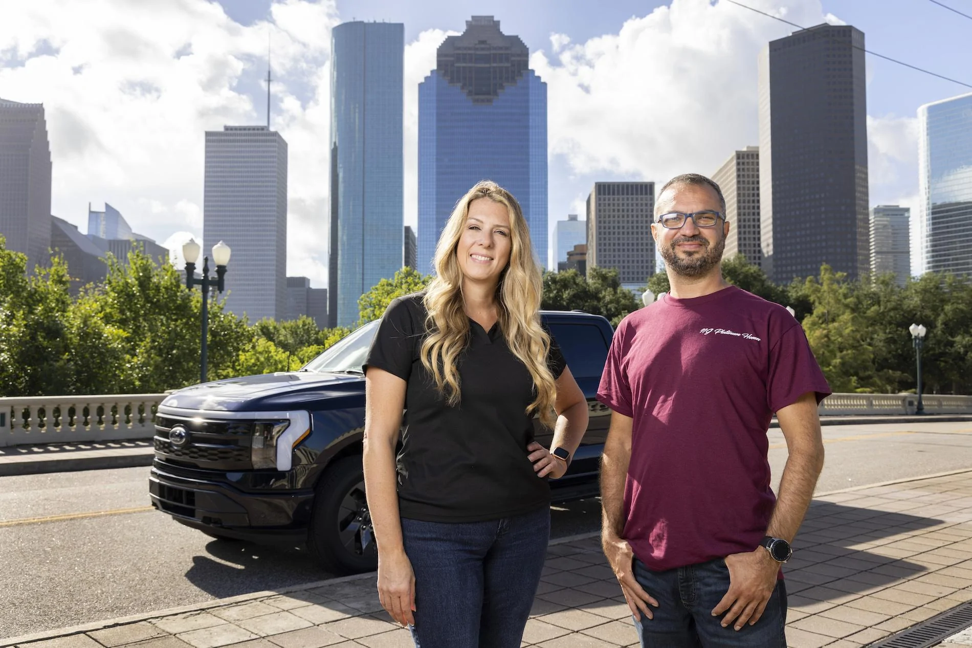 Ford F-150 Lightning Lightning Strikes Across America: Customer Deliveries Now Stretch Across All 50 States Nadine and Emre Gol