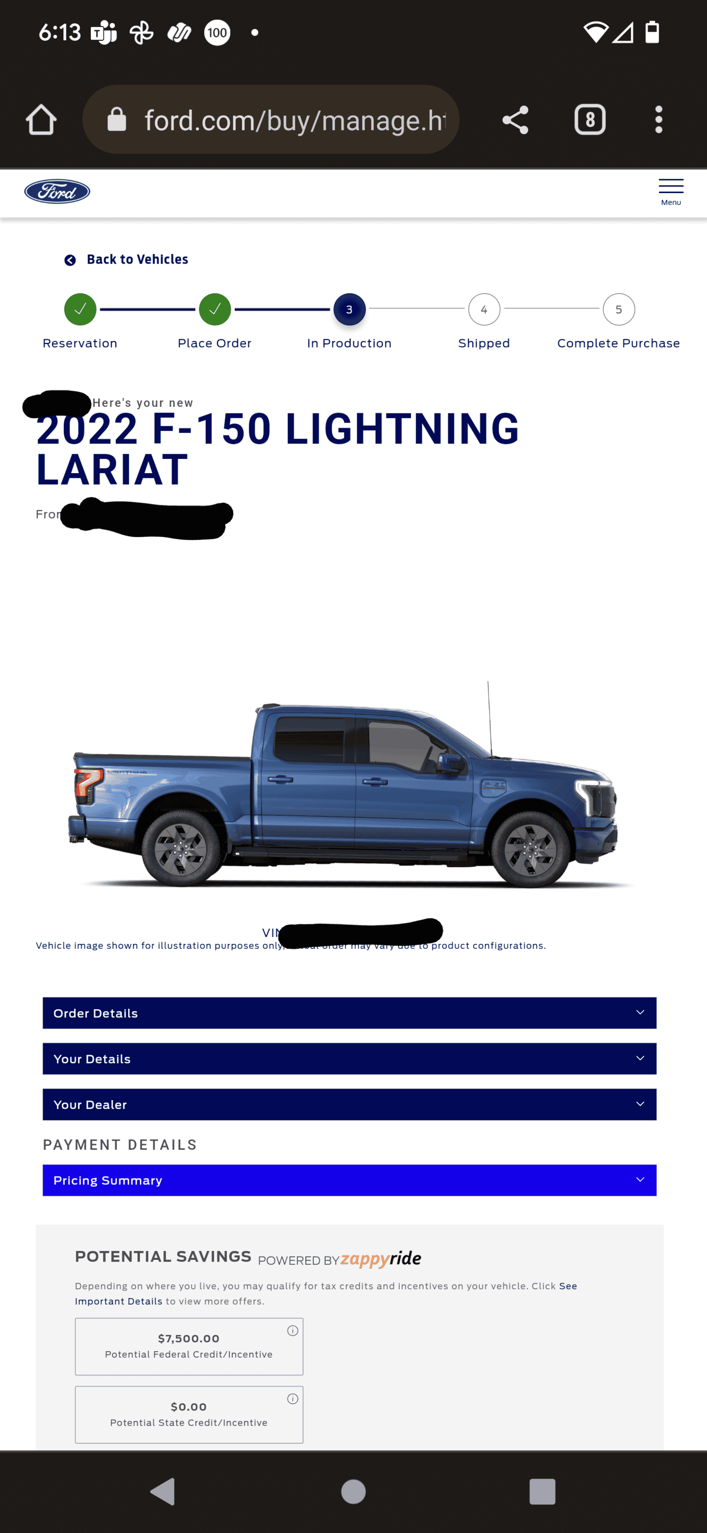 Ford F-150 Lightning ✅ 7/11/22 Lightning Build Week Group Screenshot_20220803-181358