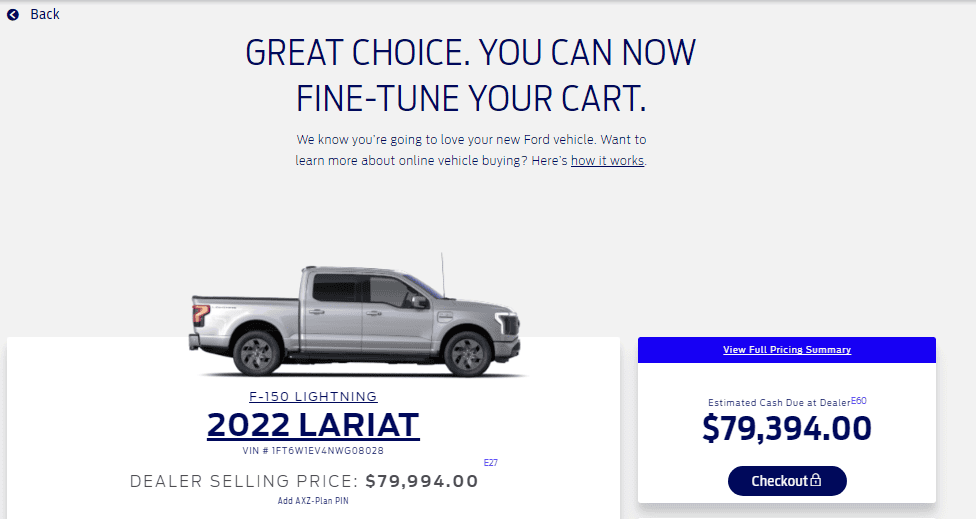 Ford F-150 Lightning ✅ 6/6 Lightning Build Week Group 1659610765623