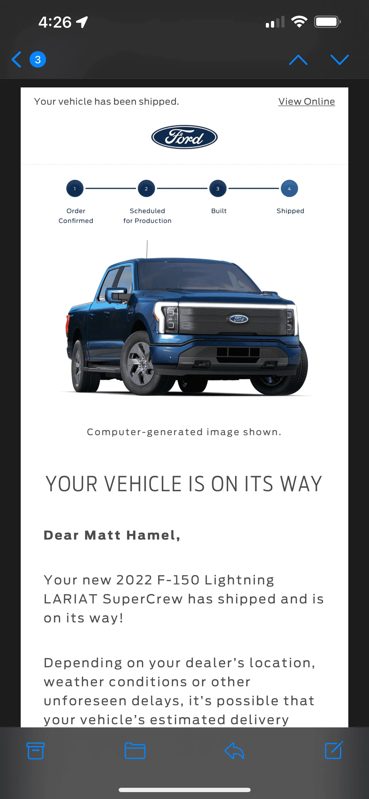Ford F-150 Lightning ✅ 5/23 Lightning Build Week Group D643F4F4-438E-4036-9294-6F34E3071905