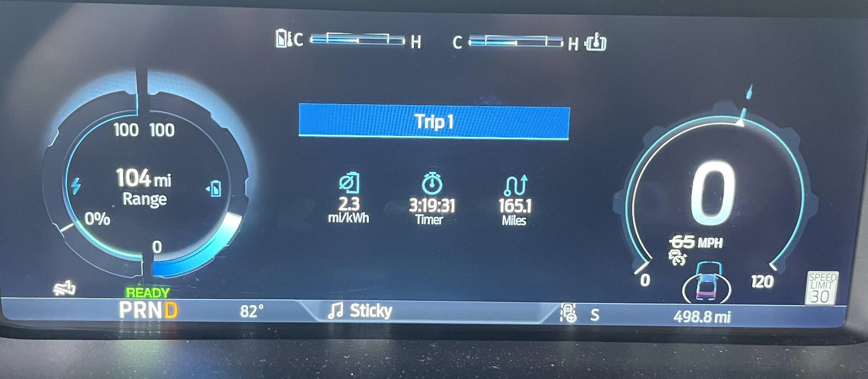 Ford F-150 Lightning Blue Cruise turns off when passing through cashless tolls on NYS Thruway….and small roar trip data. DD21F45F-8FA1-4C13-B9B2-990D98F5F349