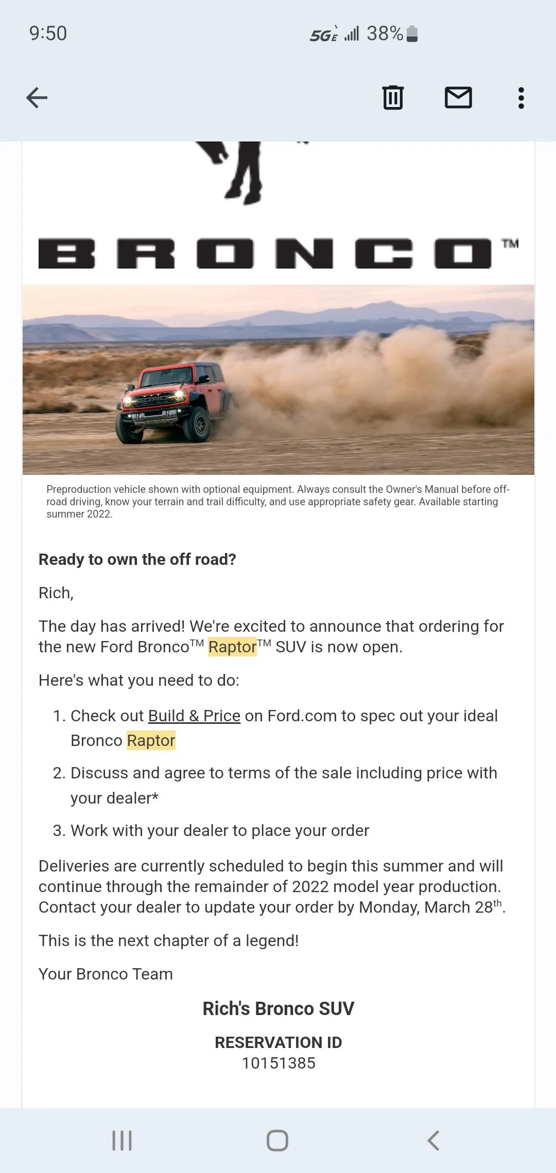 Ford F-150 Lightning ✅ 5/16 Lightning Build Week Group Screenshot_20220807-215031_Gmail