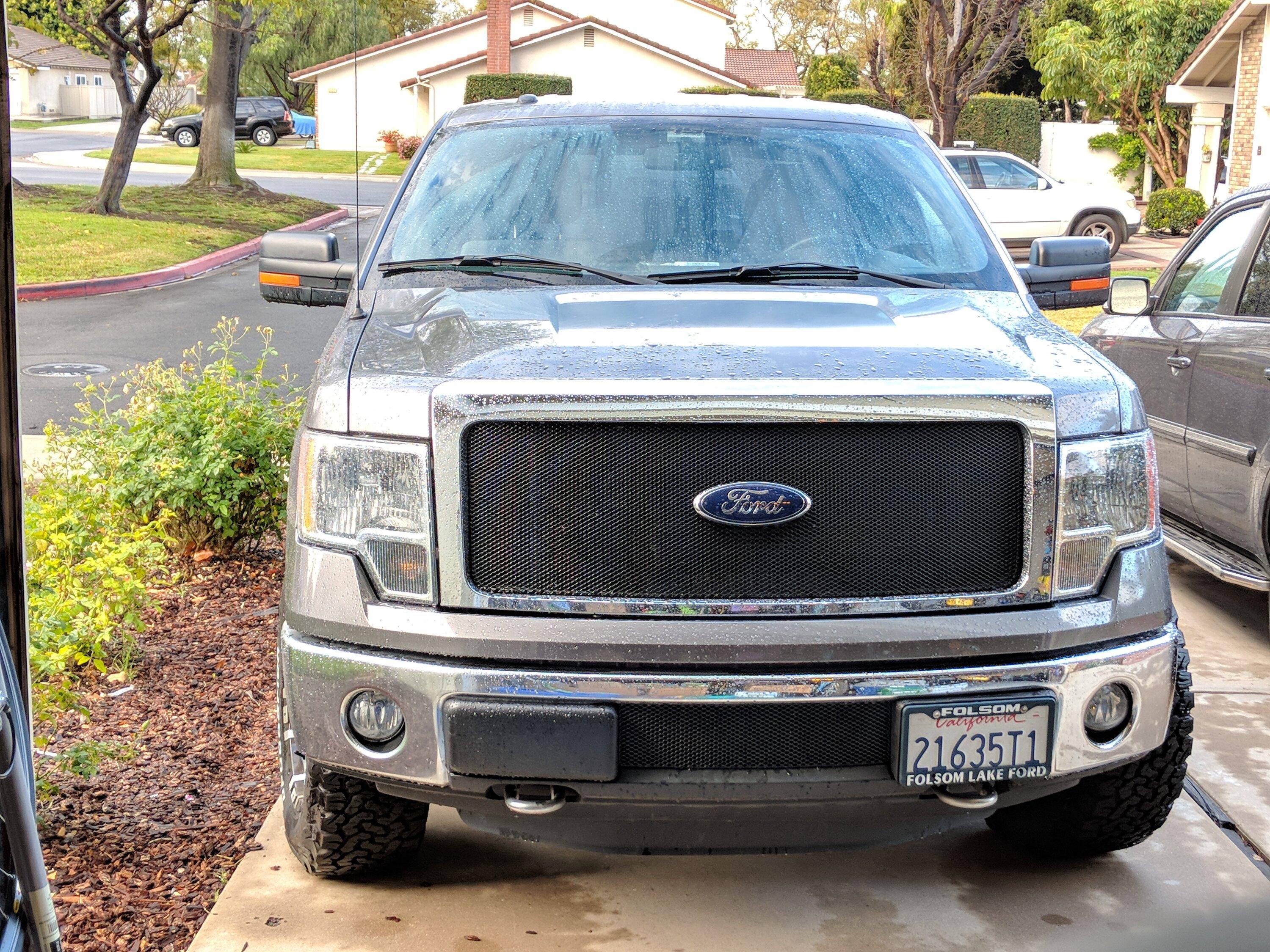 Ford F-150 Lightning Bug protection for front radiator? MVIMG_20180317_080809