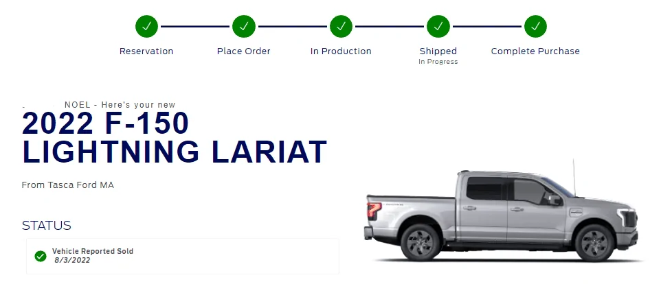 Ford F-150 Lightning 2022 F150 Lightnings -BUILT DATE- ONLY 1660167487518