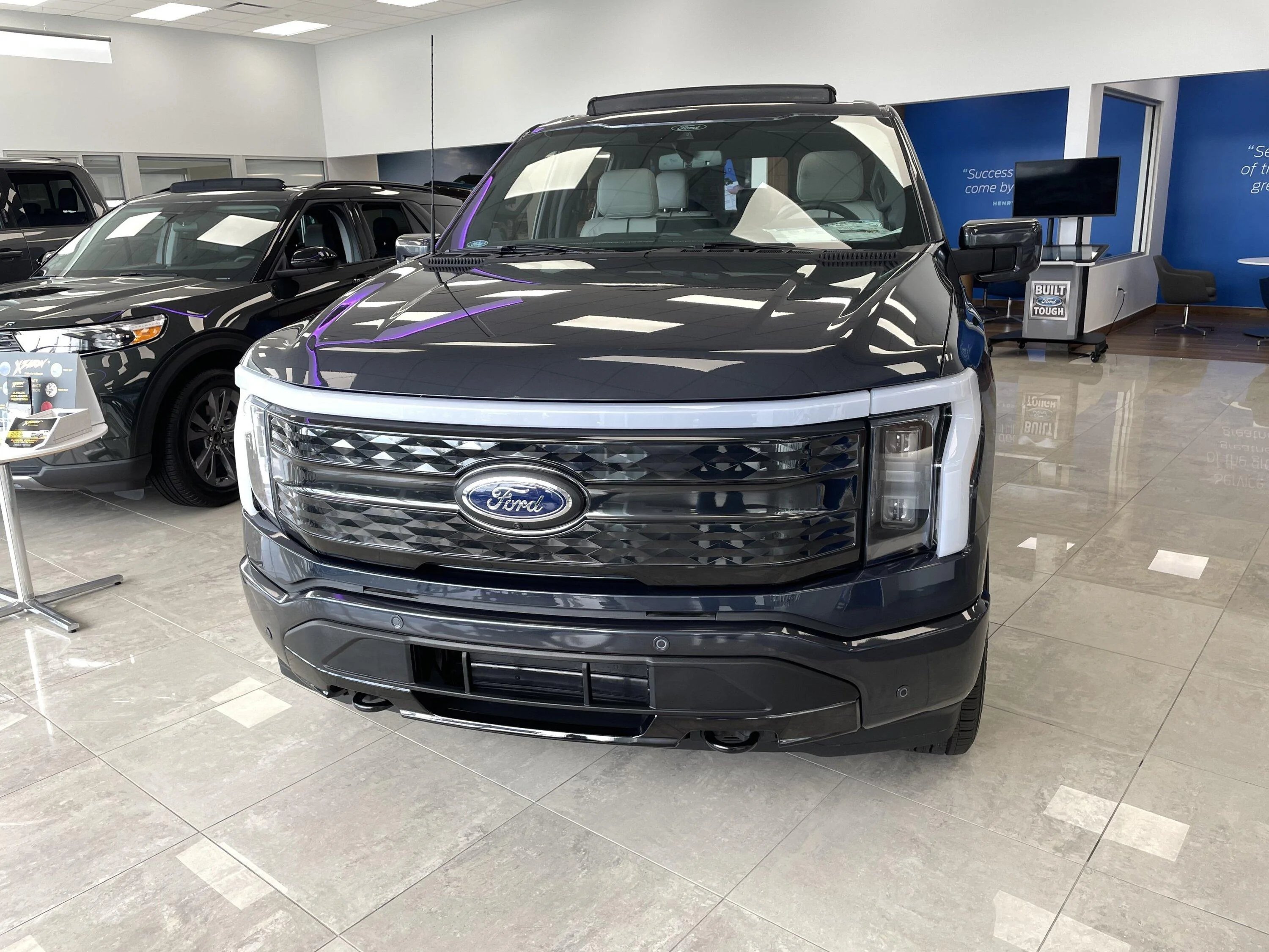 Ford F-150 Lightning List of dealers with Lightning DEMO MANNEQUINS AVAILABLE FOR TEST DRIVES Img_1722