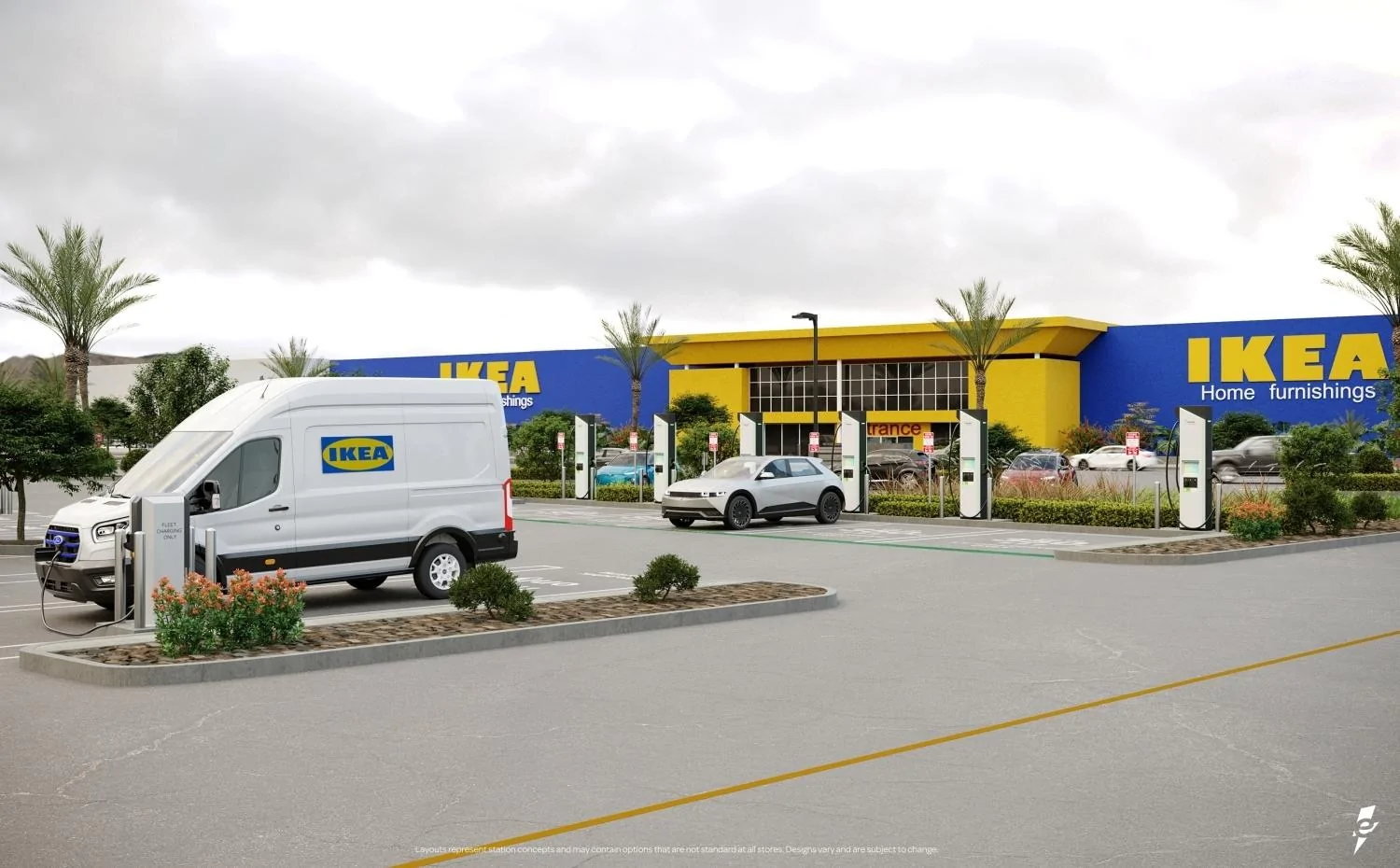 Ford F-150 Lightning Electrify America will install ultrafast EV chargers at over 25 IKEA US locations laborationforultra-fastpublicandfleetcharginga-jpg