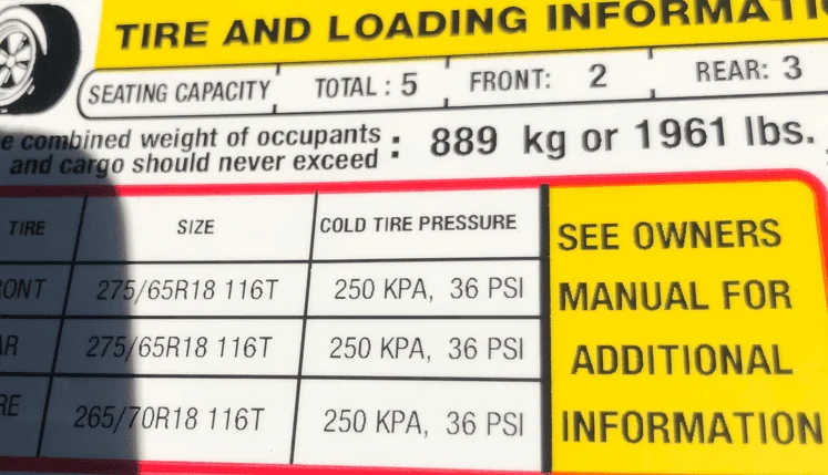 Ford F-150 Lightning Door Sticker Thread (GVWR / Payload / Tire and Loading Figures Label). Help and Add Yours! 1660350251361
