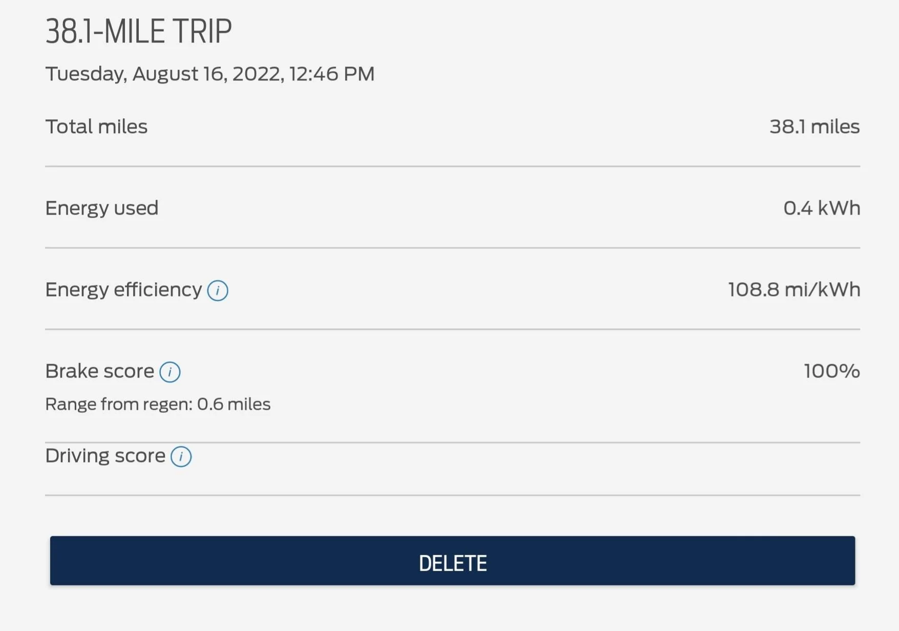 Ford F-150 Lightning Mi/kWh Reporting Inaccurate? Screenshot_20220816-134235_FordPass