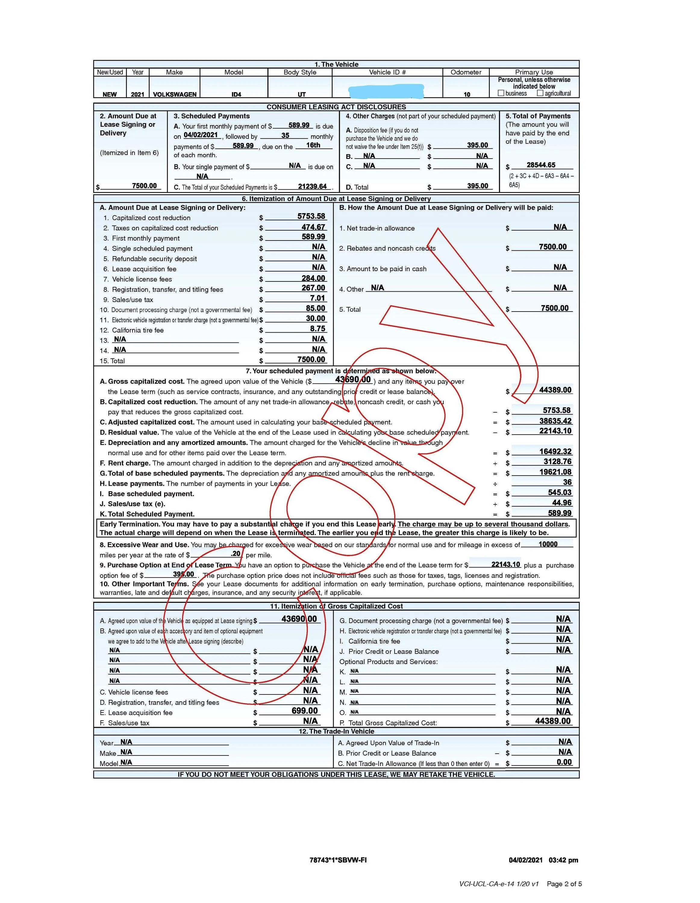 Ford F-150 Lightning IRS Issues Statement on New Plug-In Electric Drive Vehicle Credit (IRC 30D) LeaseAgreement - redacted_Page_1