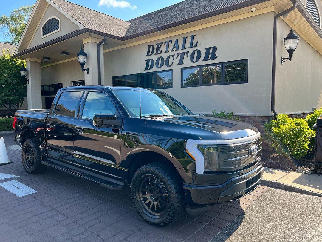 Ford F-150 Lightning Black Rhino Wheels & Nitto Grappler Tires installed on on Black Platinum Lightning 299561894_728405354924625_1897710884958065046_n