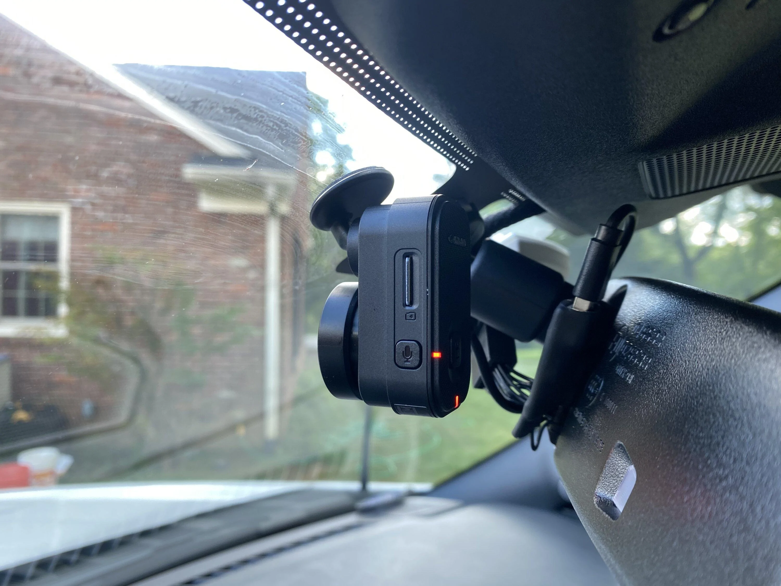 Ford F-150 Lightning Garmin Dash Cam Mini 2 with Dongar mirror adapter FE9AD397-F804-4067-99C8-20A9B8FE584B