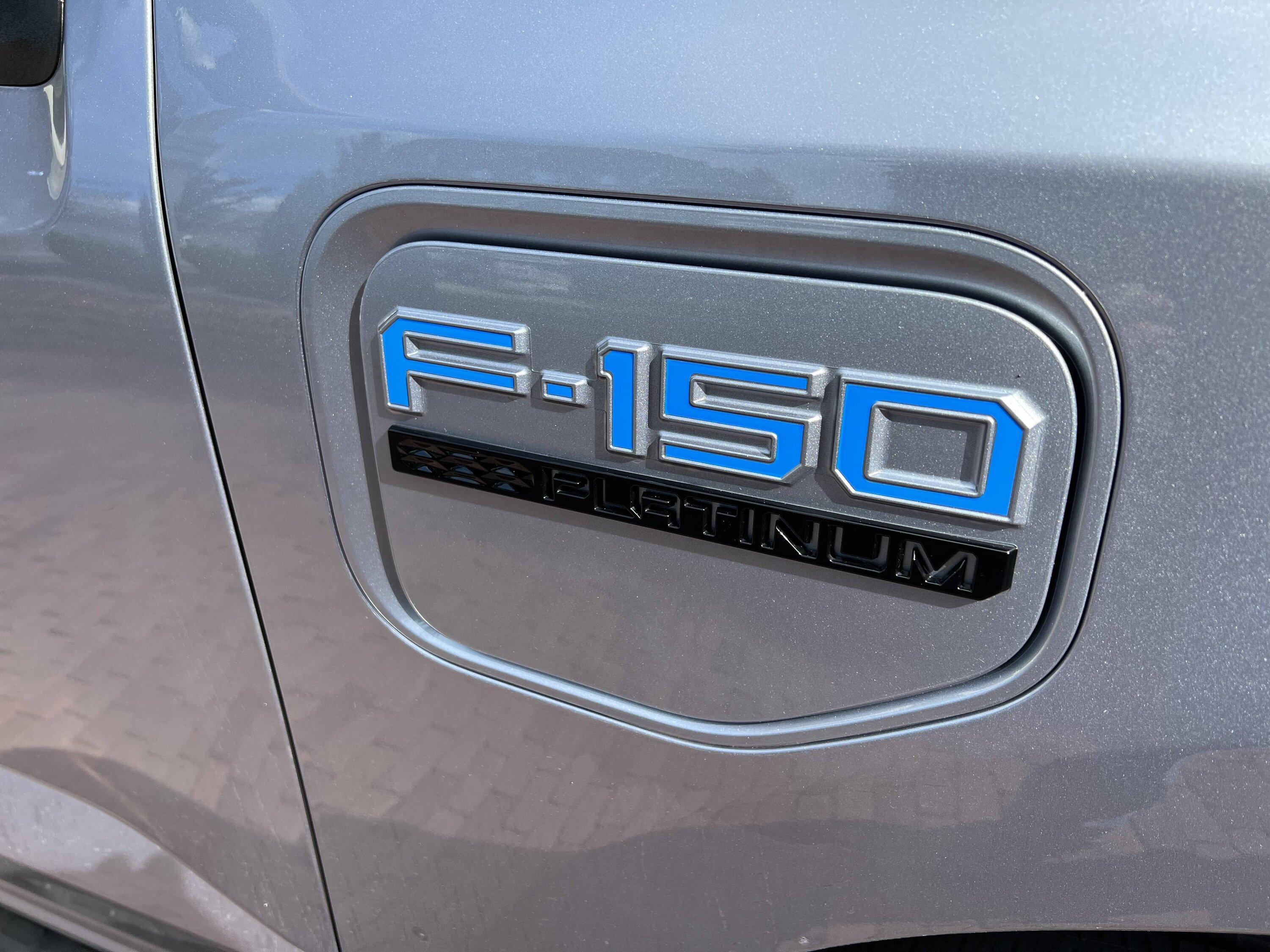 Ford F-150 Lightning 🙋‍♂️ What Did You Do To Your Lightning Today? Right logo