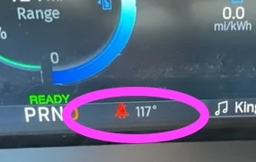 Ford F-150 Lightning Parking Outside IMG_9374