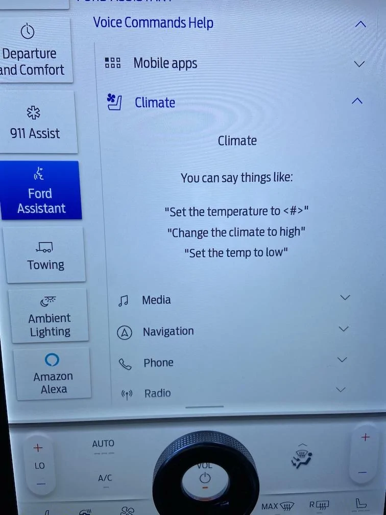 Ford F-150 Lightning Fan and Air Conditioning Controls Are Horrible (and dangerous)  climate voic