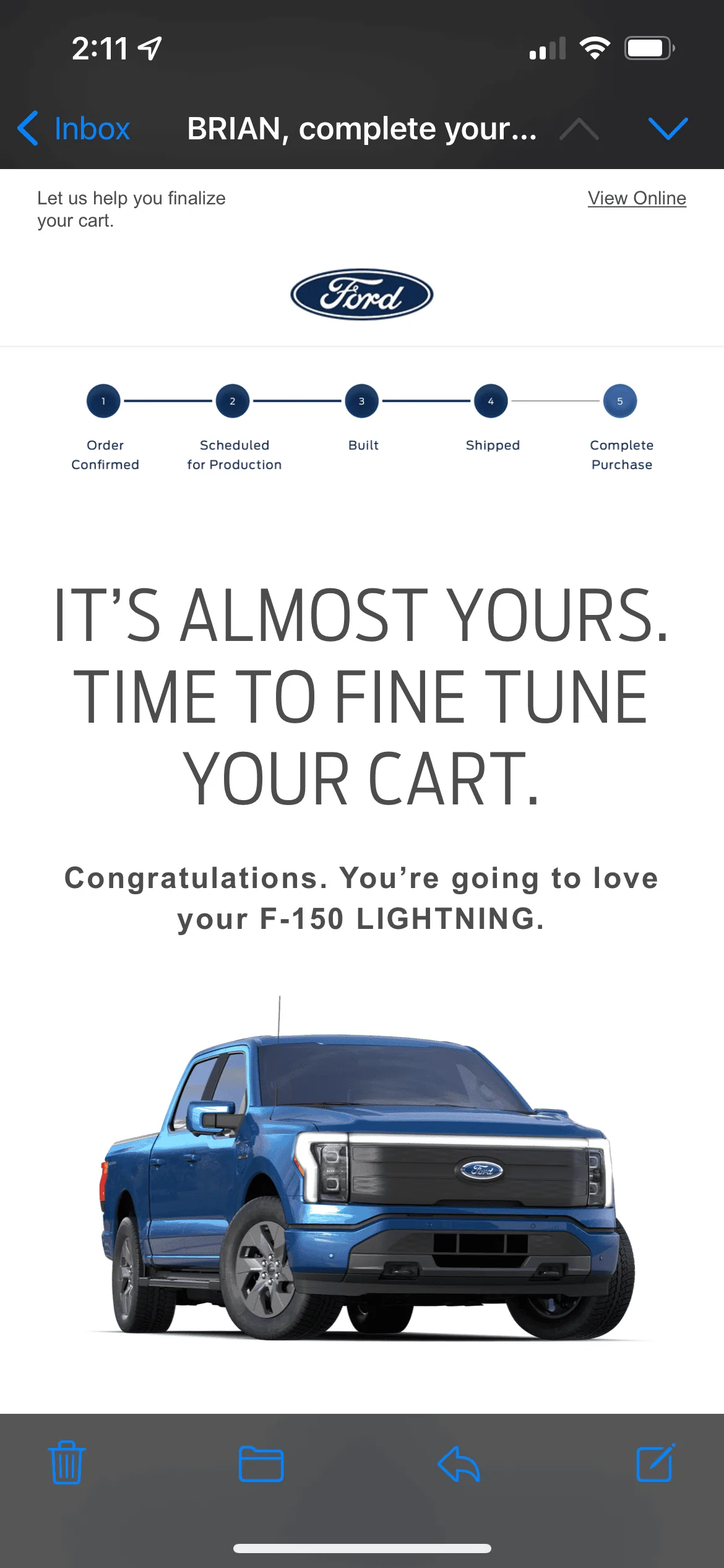 Ford F-150 Lightning ✅  6/13 Lightning Build Week Group IMG_2002