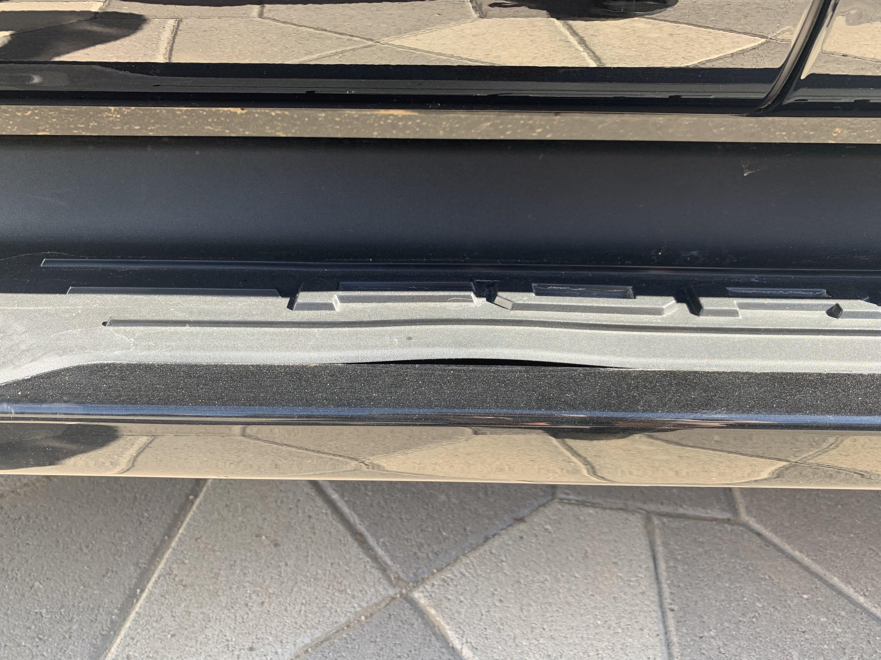 Ford F-150 Lightning OEM Running Boards Delaminating 92BE64FE-4328-4C77-A843-8C84B0264CF3