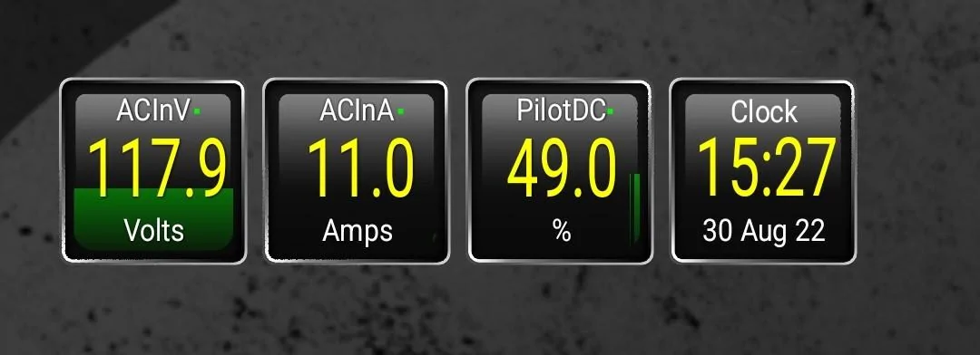 Ford F-150 Lightning Portable EVSE Amps over 110v/120v Screenshot_20220830-152729_Torqu