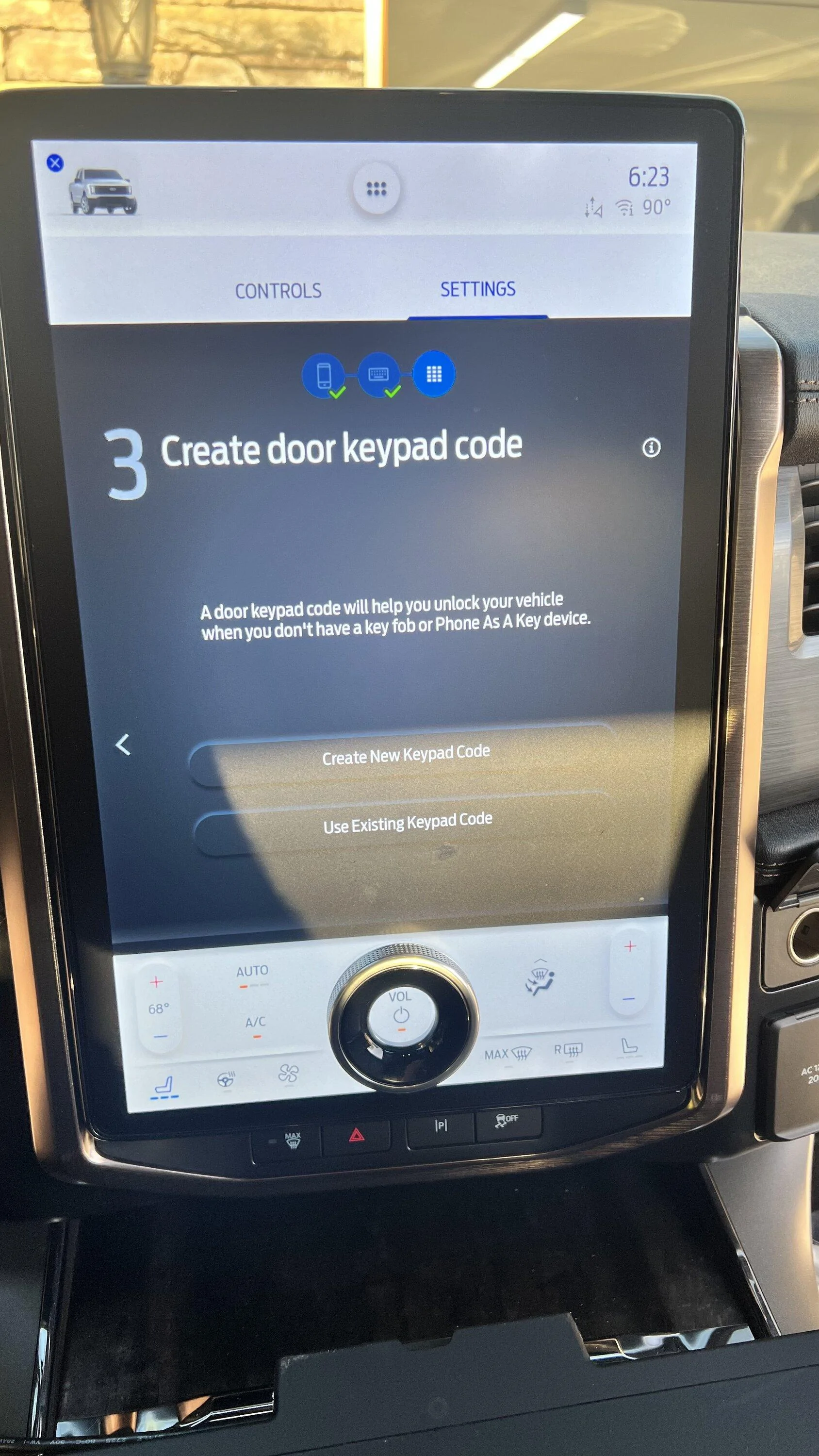 Ford F-150 Lightning Can I drive the truck using just the passcode? EB1EC710-F2FF-4AA4-AE5C-F3C913373066