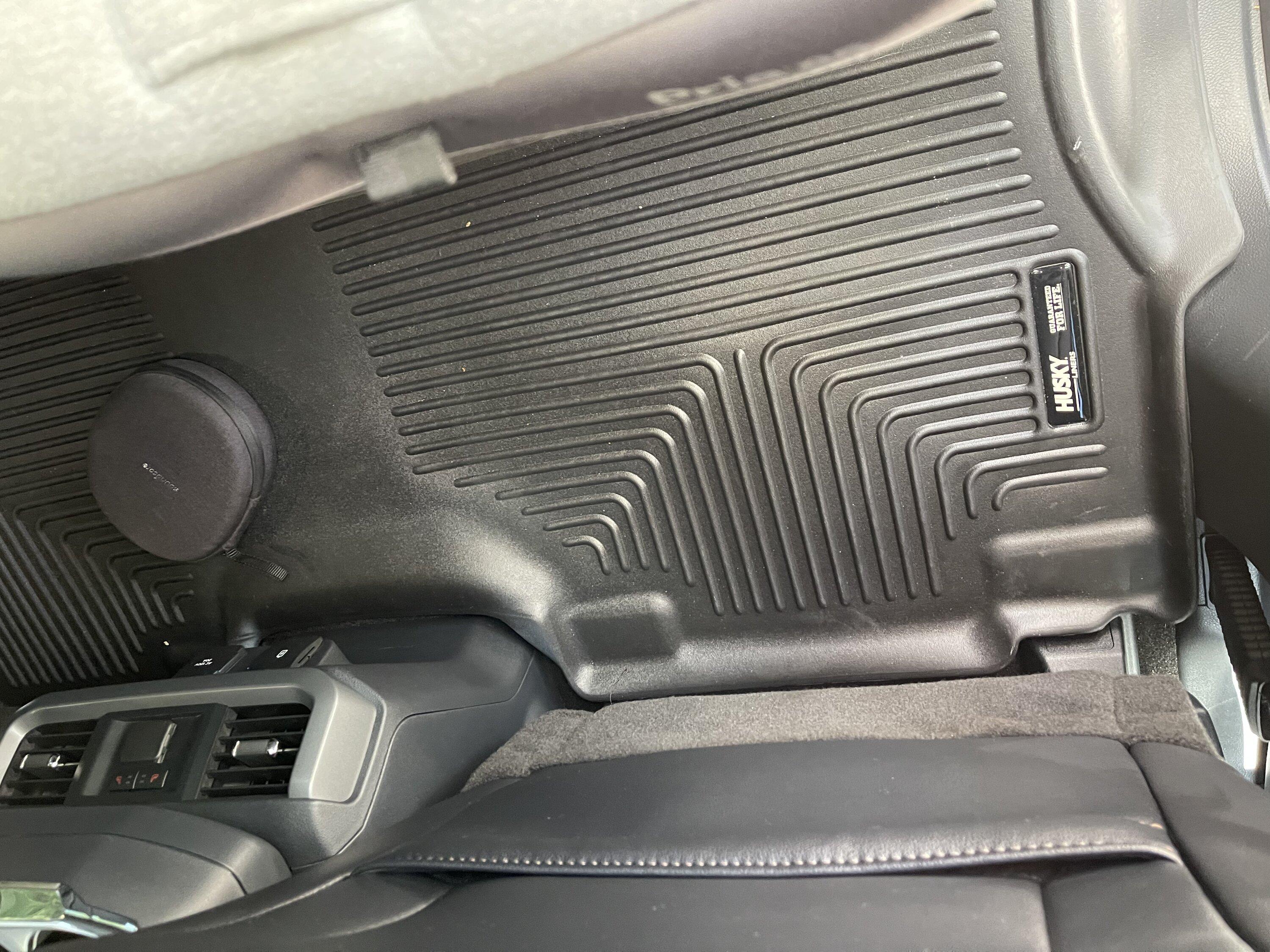 Ford F-150 Lightning Weathertech vs Ford All weather liner tray E8DFF2F5-8C90-424C-B610-E077CCD2E4AB
