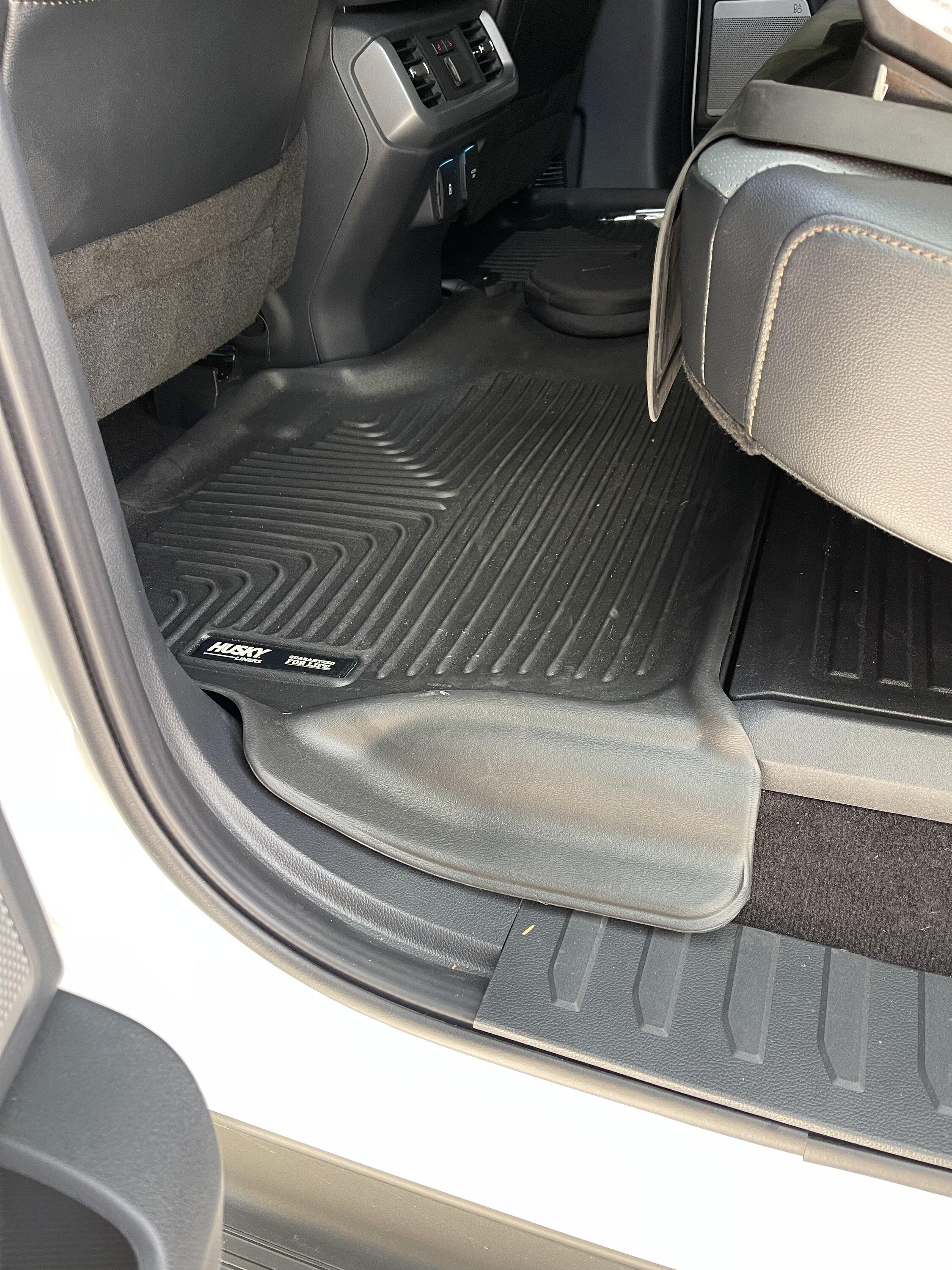 Ford F-150 Lightning Weathertech vs Ford All weather liner tray 22BDB6DE-8239-44EE-A2D2-D9EA83BBA0D1