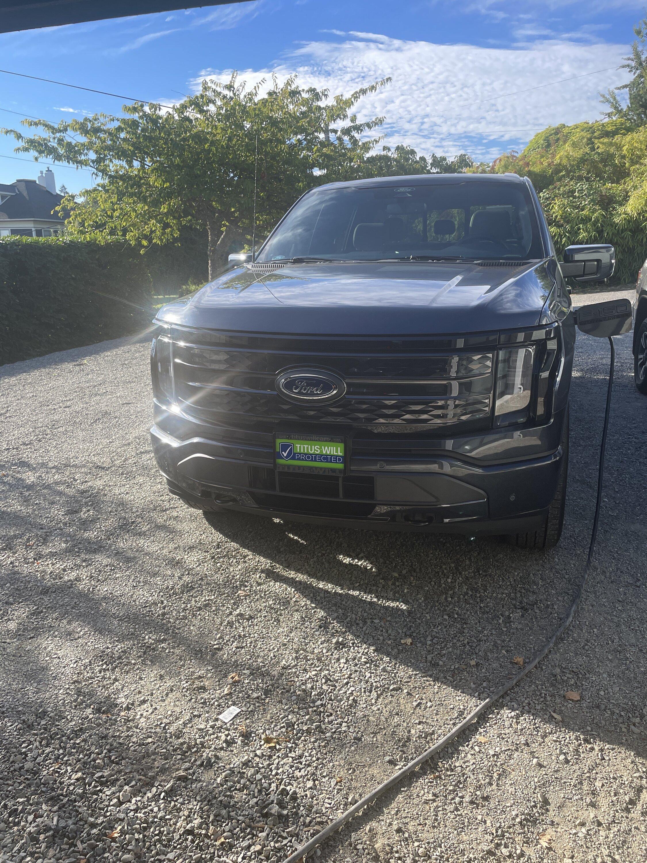 Ford F-150 Lightning SMOKED QUARTZ F-150 Lightning Photos & Club image