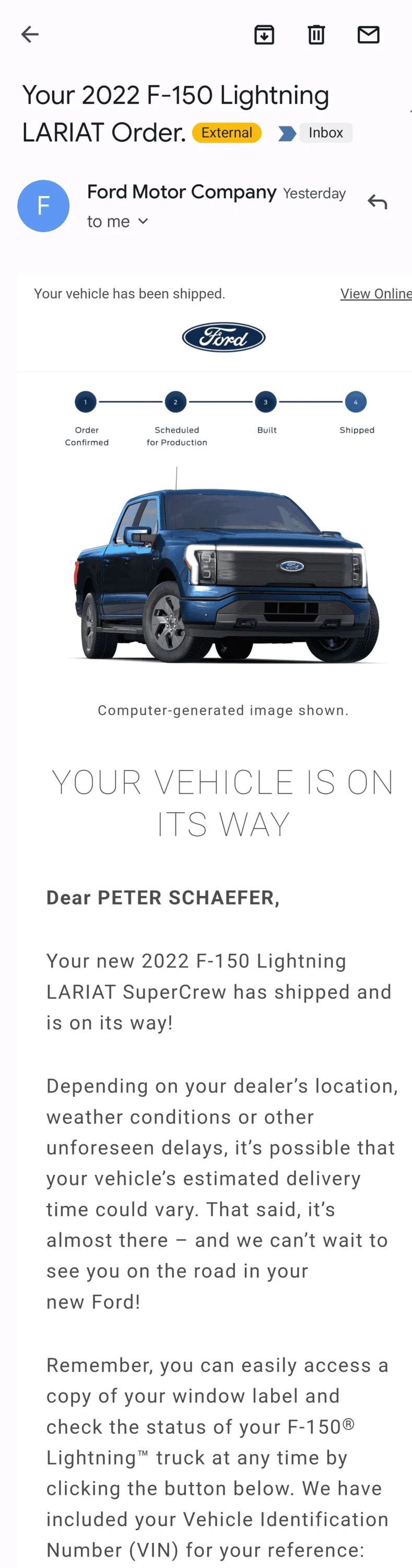 Ford F-150 Lightning ✅ 8/22 Lightning Build Week Group Screenshot_20220913-105736
