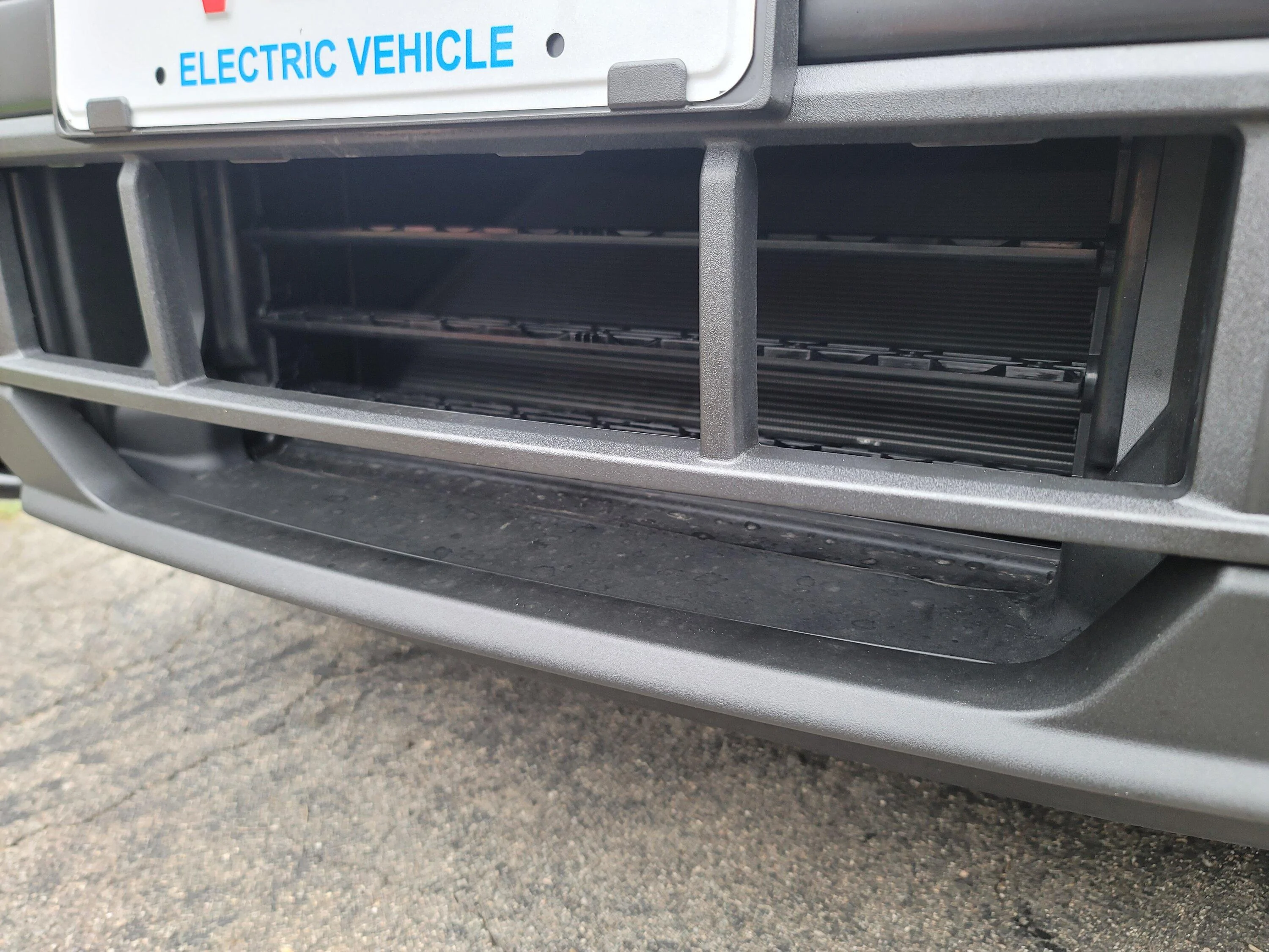 Ford F-150 Lightning Adding grill mesh ahead of active shutters in bumper? 20220913_075510