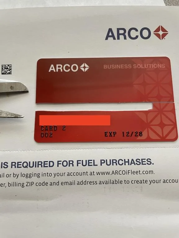 Ford F-150 Lightning Gas card cancelled & now looking for EV charger credit card or tracking payment IMG_9550