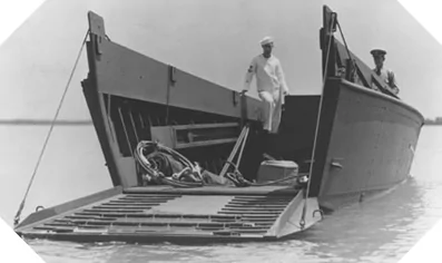 Ford F-150 Lightning Musk: Tesla Cybertruck is waterproof and can serve as a boat to cross rivers, lakes & calm seas 🤯 landing_craft_vehicle_personnel_lcv