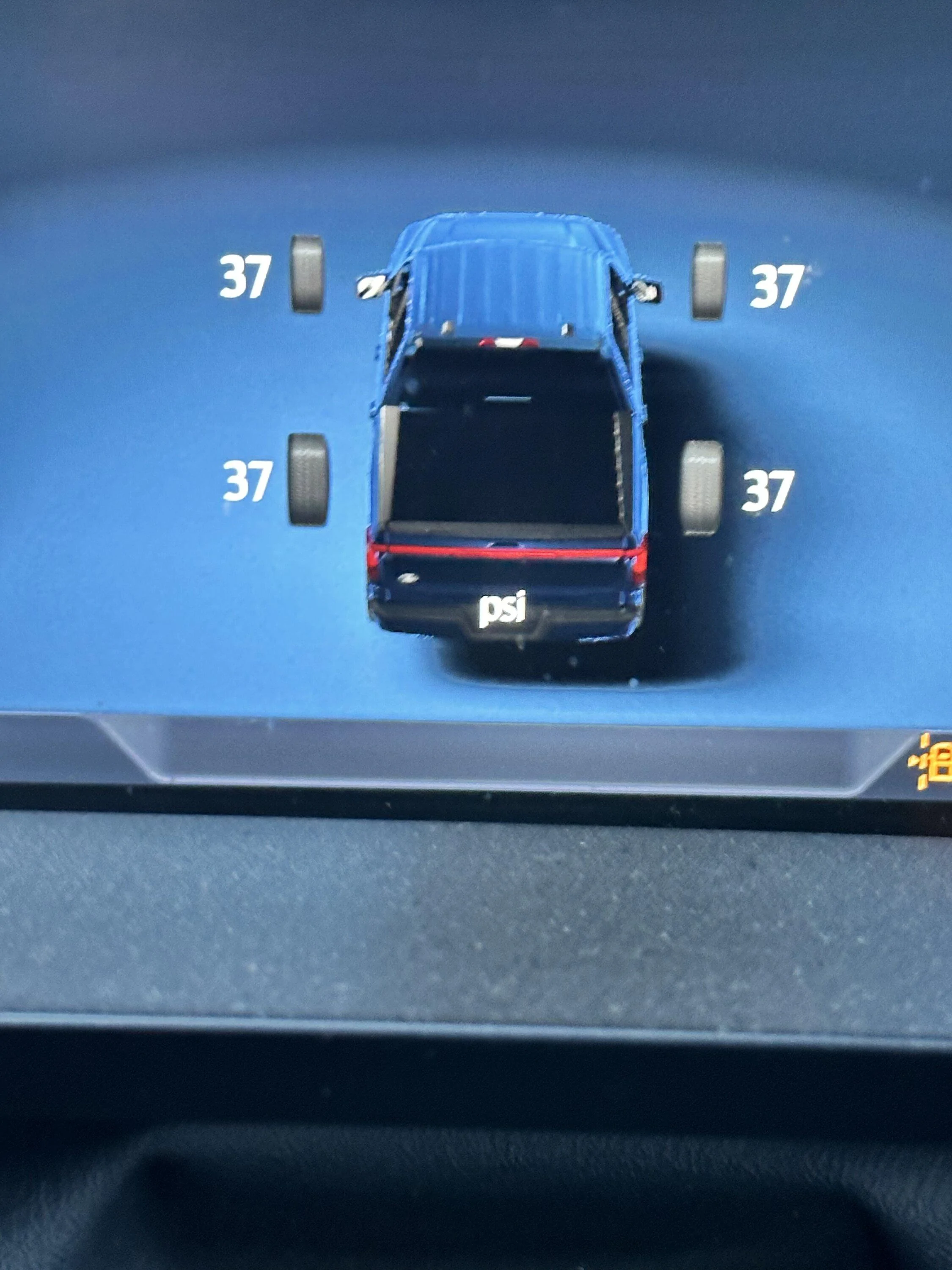 Ford F-150 Lightning Check your tire pressure after your first service 44E2CB98-A09A-47E7-A3C3-10E20C692651