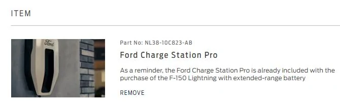 Ford F-150 Lightning Charge Station Pro Included with Lightning ER XLT? 1666279452524