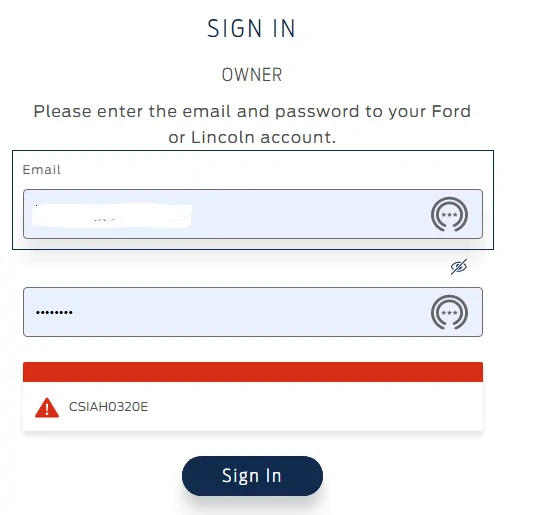 Ford F-150 Lightning Ford dot com / Ford Pass account lock 1666380267571