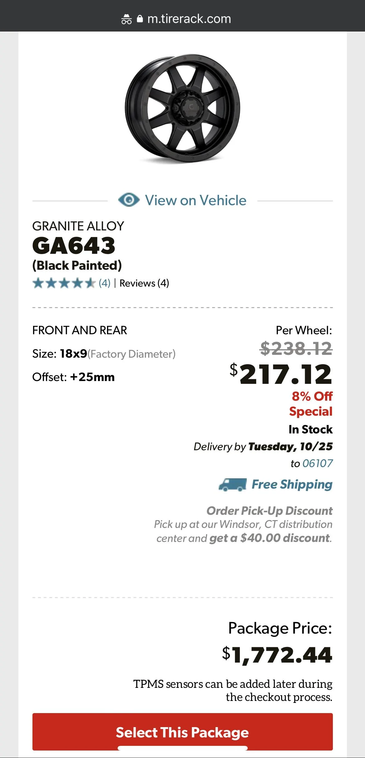 Ford F-150 Lightning Winter Tires and Rims 251EED9D-BADA-41CB-B5F5-B4243D6E6EE0