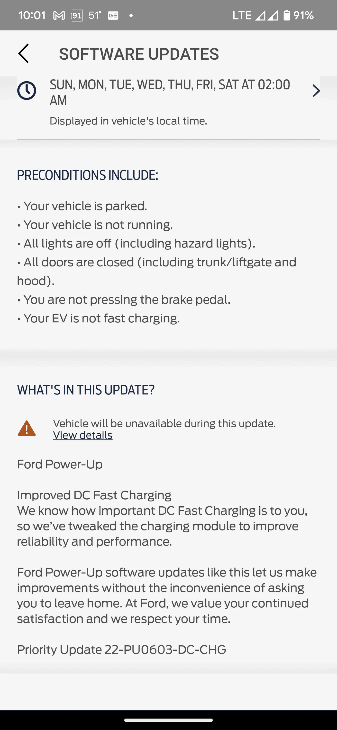 Ford F-150 Lightning Can we expect improved DCFC OTA update for faster L3 - MME got an update screenshot_20221004-100117-png