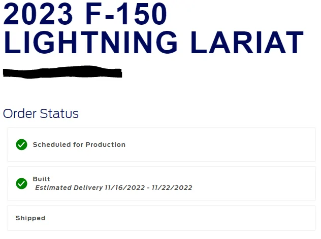 Ford F-150 Lightning ✅ 10/17/22 Lightning Build Week Group (MY22 & MY23) MyBuiltDat