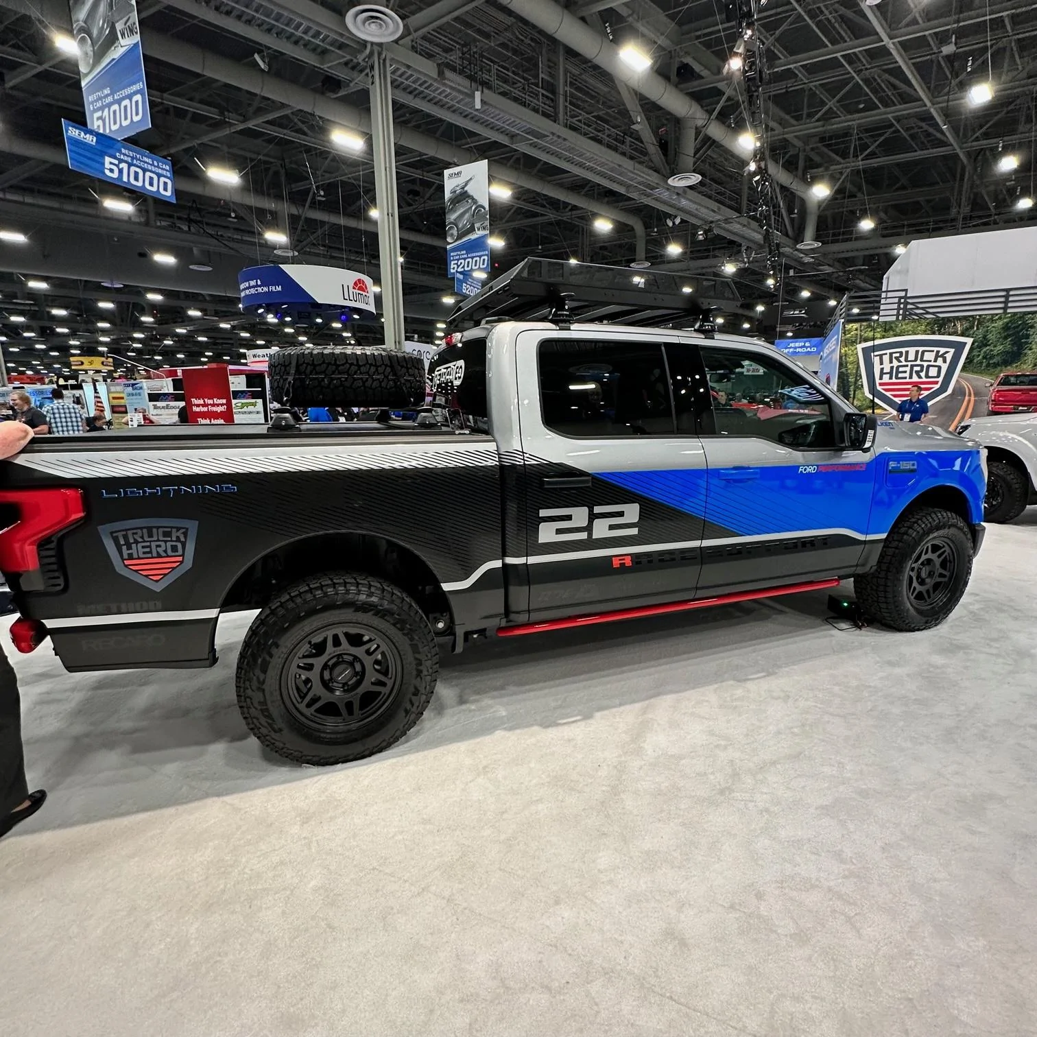 Ford F-150 Lightning 📸 F-150 Lightning Race Support Vehicle Build by Truck Hero [SEMA 2022] IMG_0686