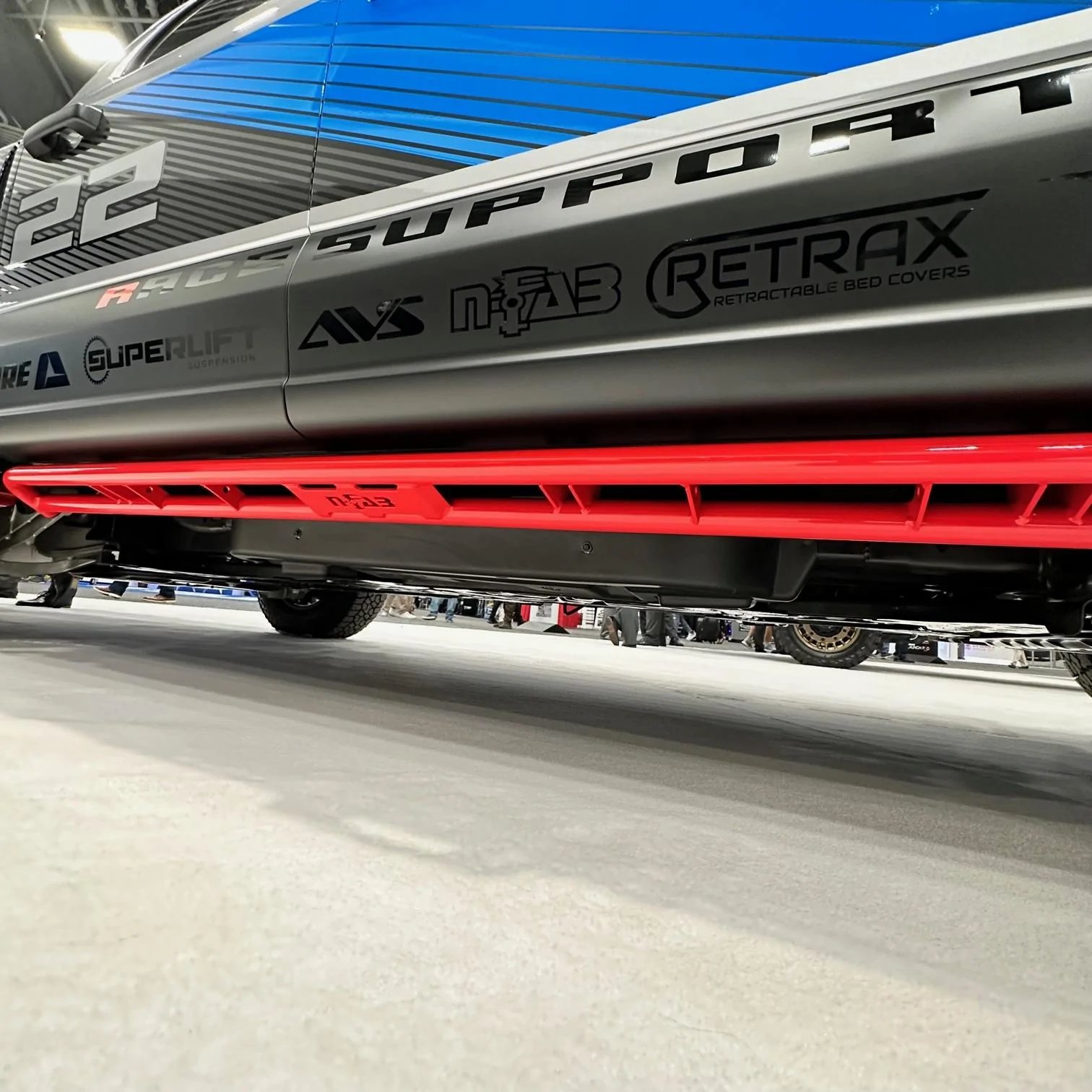 Ford F-150 Lightning 📸 F-150 Lightning Race Support Vehicle Build by Truck Hero [SEMA 2022] IMG_0691